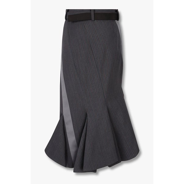 여성 스트라이프 도스킨 스커트 6415316500000