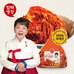 자연맛남 [김수미김치] 김수미 국산 김치 더프리미엄 배추 포기 김치 7kg