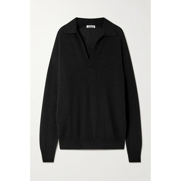 캐시미어 실크 블렌드 폴로 스웨터 46376663162987343