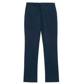 Straight Fit Summer Wool Slacks - Peacock