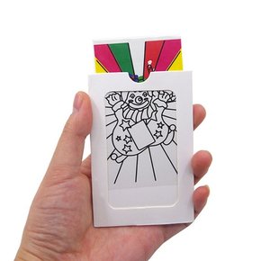 컬러 체인지 삐에로 그림 액자 마술 도구 매직 트릭
