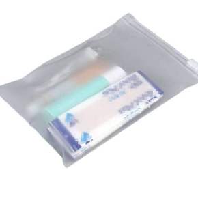 ZF PVC 10x15cm 반투명 파우치 지퍼백 1P