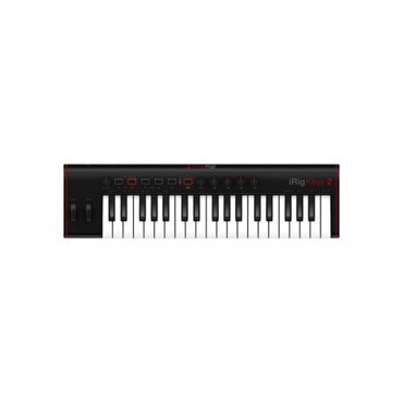  IK Multimedia iRig Keys 2 MIDI 컨트롤러 37 키 미니 사이즈 건반 오디오 출력 단자 탑재[]