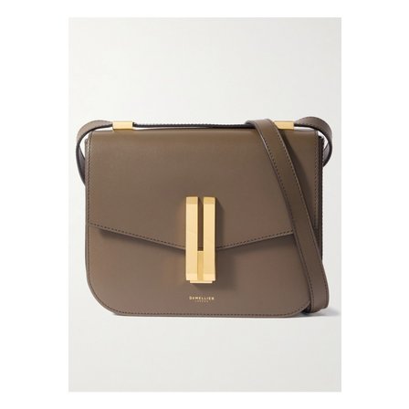 DEMELLIER 드멜리어 밴쿠버 가죽 숄더 백 밀리터리 그린 46376663162913574