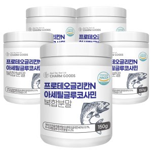 참굿즈 프로테오글리칸 N아세틸글루코사민 복합분말 150g 5통