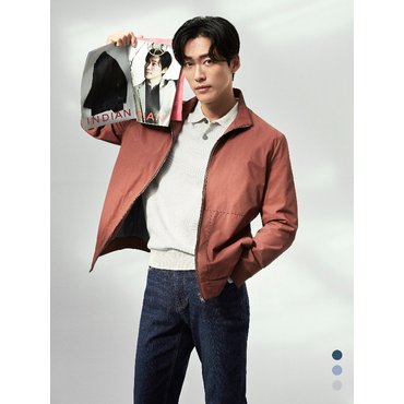 웰메이드스토리 [웰메이드][남궁민 PICK] 인디안 솔리드 폴로 카라 니트 택1 MIEBL4S1101
