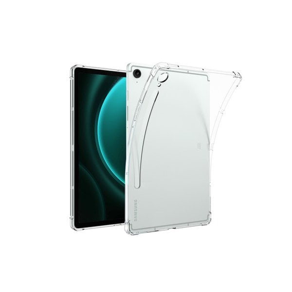 (갤럭시탭 S9 FE / S10 FE / S10 Lite 공용) TPU 클리어 완전 투명 젤리 케이스