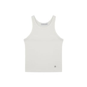 Timeless Rib sleeveless (White)