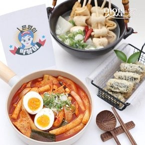 은영이떡볶이 생밀떡 국물 떡볶이 사리 골라담기