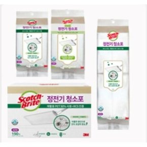 3M 청소티슈 대형 베이직 정전기 청소포 50매 X 7팩(350매)(PET)