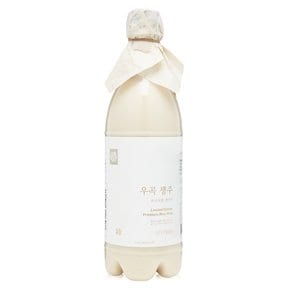 배혜정도가 우곡생주 생막걸리 10도 750ml 무감미료