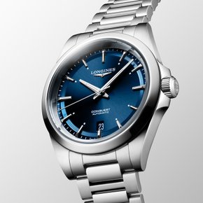 콘퀘스트 블루 다이얼 38MM L3.720.4.92.6