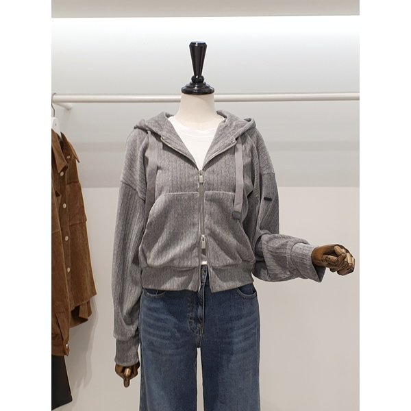 [파주점] 쥬크 주크 벨벳 후드 집업 점퍼 V254PSJ932