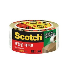 3M 스카치 포장용 테이프 3655 투명 48x40