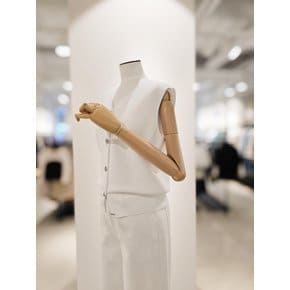 [파주점] 브이넥 버튼 베스트 니트 CR5A1PO781