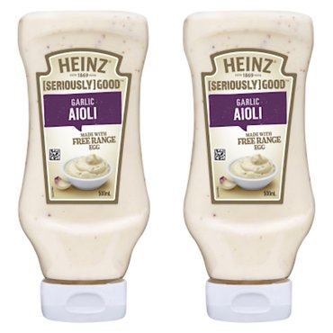  하인즈 갈릭 아이올리 소스 Heinz Seriously Good Garlic Aioli 500ml 2개