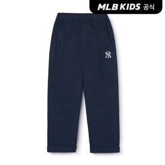 MLB키즈 (공식)24SS 베이직 레귤러 배기핏 우븐팬츠 7AWPB0241-50NYS