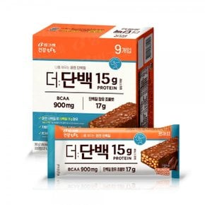 더단백 프로틴바 9개입 크런치바 초코