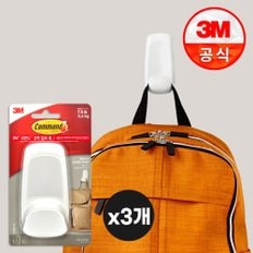 코맨드 강력 점보 훅/걸이 x3개 (제한하중 3.4kg)