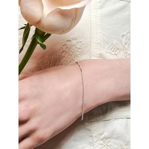 [sv925] silky chain bracelet