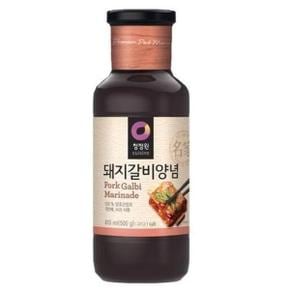 대상 청정원 돼지갈비 양념 500g 3개