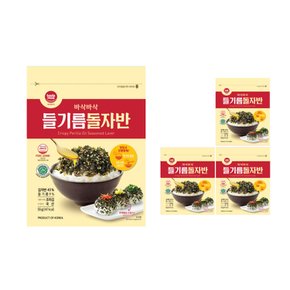 김자반 들기름 돌자반 돌김자반 55g, 4개