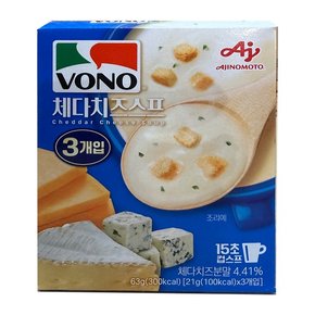 보노 체다치즈 스프 63g 3개입 x 1박스