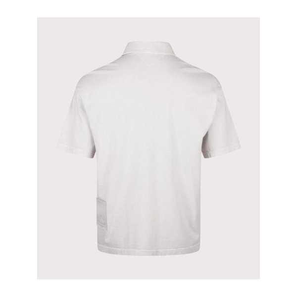 26SS 텐 씨 폴로 티셔츠 26CTCUT02006 F07539 906 LIGHT GREY DOM