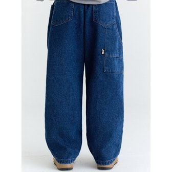 오실롯주니어 E71 유틸리티 청바지 (진청)