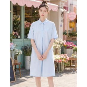 루즈핏 포켓 셔츠 원피스  GAMOP10G _P336030336