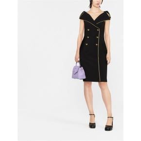 Dress Moschino Womens Dress 5524 A0427 0555 BLACK