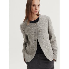 MEY TWEED JACKET (GREY)