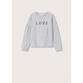 KIDS 티셔츠 퀼트 Medium Grey_17957877