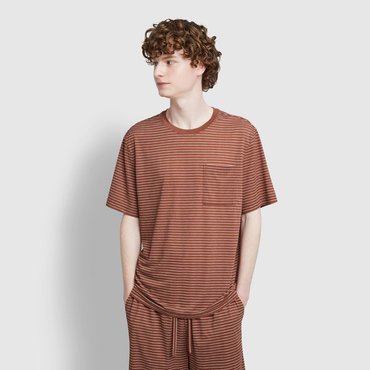 JAJU 25 S/S  남 퀵드라이 반팔 라운지 티셔츠  J205201108