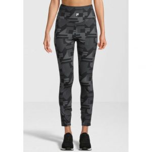 이스퀘어 4808500 Fila RAGUSA AOP - Leggings Trousers black beauty react aop