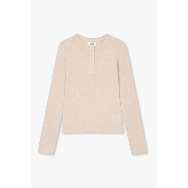 스냅버튼 헨리넥 티셔츠 9105422116015