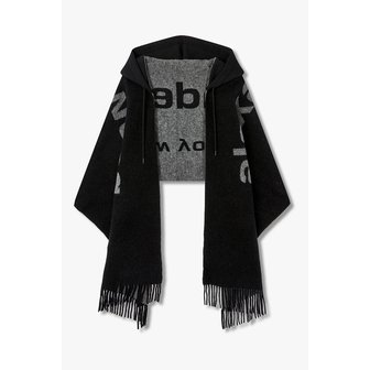 알렉산더왕 빅 로고 후디 스카프 3616164101000