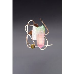 Dancing Objet No.9 Brooch - Rosegold