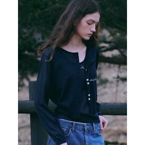 Summer knit jacket + sleeve [NAVY]