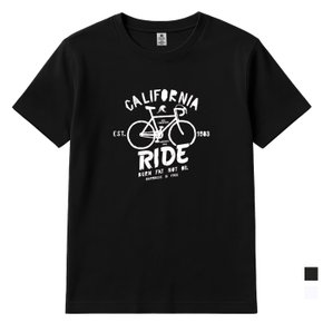 RIDE 라운드 남여공용 반팔C 2컬러