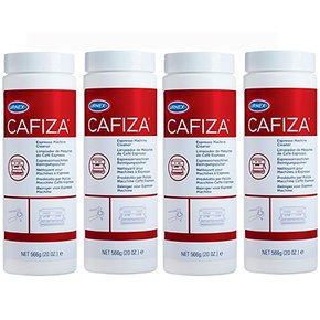 Urnex Cafiza 프로페셔널 에스프레소 커피 머신 세정제 반자동머신용 566g 4개