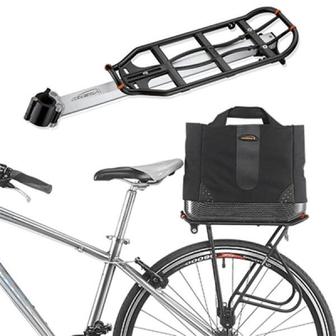 아트박스 아트박스/이베라 보온 보냉 자전거 여행가방과 자전거 짐받이 일자형 세트