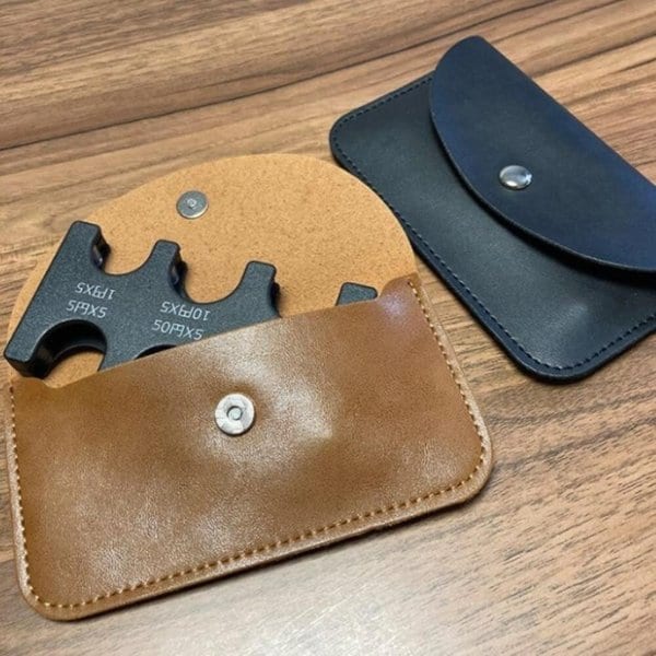 [옷자락] 일본 엔화 가죽 동전지갑 남녀공용 파우치