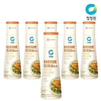 청정원 타르타르소스 300g 6개