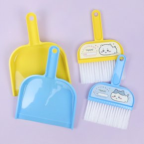 먼작귀 청소 도구 세트 치이카와 캐릭터 빗자루 쓰레받기