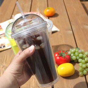 오디세이 아이스 텀블러 돔형 빨대 물통 물병 답례품