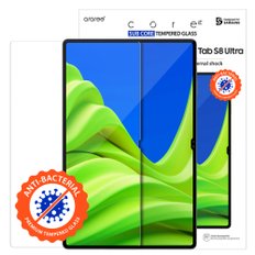 갤럭시탭S8 울트라 항균 강화유리 서브 코어 액정보호필름