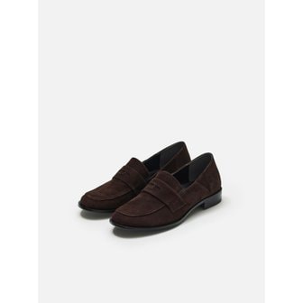 로서울 Soffy penny loafer Suede Brownie brown