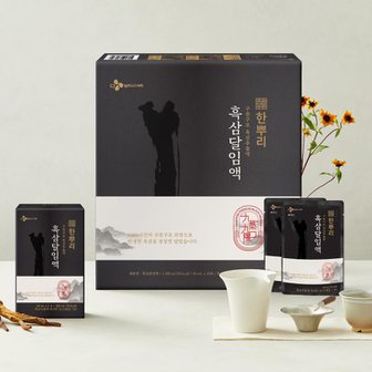 CJ제일제당 [명절택배]CJ 한뿌리 흑삼달임액40ml30포[포장백포함]선물세트