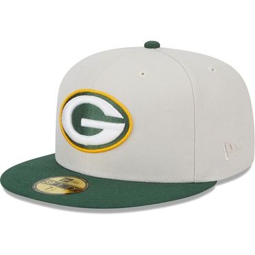 뉴에라 [해외] 1114079 NFL [그린베이 패커스] Super Bowl Champions Patch 59FIFTY Fitted Hat Khaki/G